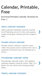 Mobile Screenshot of calendaryear.blogspot.com