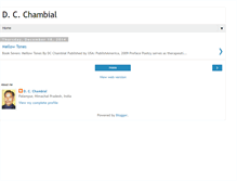 Tablet Screenshot of dcchambial.blogspot.com