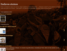 Tablet Screenshot of esclavoseternos.blogspot.com