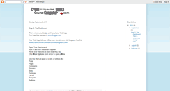 Desktop Screenshot of crashcoursecomputerbooks.blogspot.com