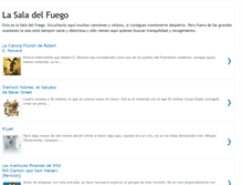 Tablet Screenshot of lasaladelfuego.blogspot.com
