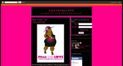 Desktop Screenshot of phatgurllove.blogspot.com