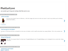 Tablet Screenshot of phatgurllove.blogspot.com