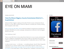 Tablet Screenshot of eyeonmiami.blogspot.com