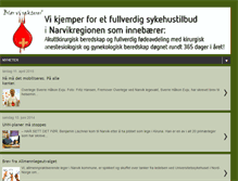 Tablet Screenshot of narviksykehus.blogspot.com