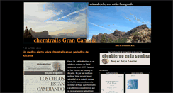 Desktop Screenshot of chemtrailsgrancanaria.blogspot.com