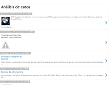 Tablet Screenshot of analisisdecasos.blogspot.com