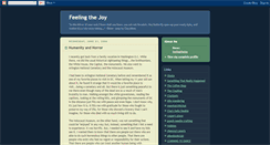 Desktop Screenshot of feelingthejoy.blogspot.com