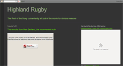 Desktop Screenshot of highlandrugbythetruth.blogspot.com