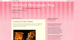 Desktop Screenshot of clickchickphotography.blogspot.com