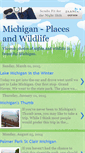 Mobile Screenshot of michigan-placesandwildlife.blogspot.com