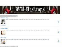 Tablet Screenshot of bbdesktops.blogspot.com