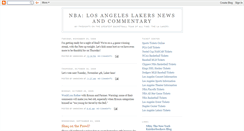 Desktop Screenshot of lakersblog.blogspot.com