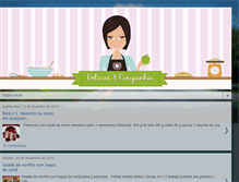 Tablet Screenshot of deliciasecompanhia.blogspot.com