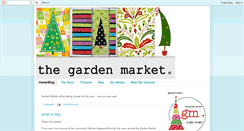 Desktop Screenshot of gardenmarket.blogspot.com