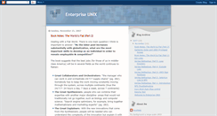 Desktop Screenshot of enterpriseunix.blogspot.com