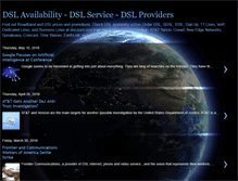 Tablet Screenshot of dslavailability.blogspot.com