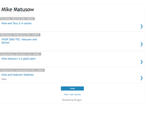 Tablet Screenshot of matusow.blogspot.com
