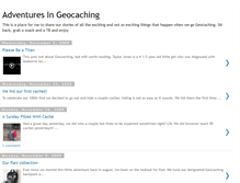 Tablet Screenshot of geocacheadventures.blogspot.com