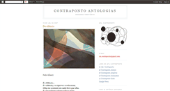 Desktop Screenshot of contrapontoantologias.blogspot.com