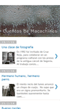 Mobile Screenshot of cuentosdemacachines.blogspot.com