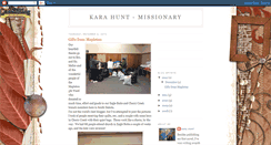 Desktop Screenshot of karahunt.blogspot.com