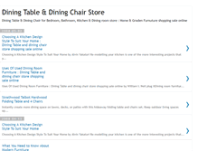 Tablet Screenshot of dining-table-dining-chair-store.blogspot.com