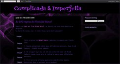 Desktop Screenshot of complicadaeimperfeita.blogspot.com