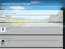 Tablet Screenshot of favourite-product.blogspot.com