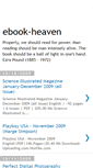 Mobile Screenshot of e-book-heaven.blogspot.com