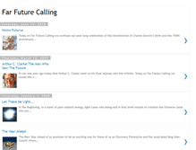 Tablet Screenshot of farfuturecalling.blogspot.com