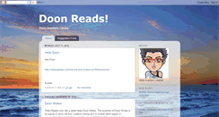 Desktop Screenshot of doonreads.blogspot.com