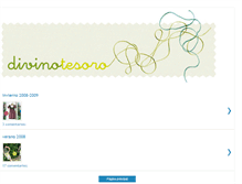 Tablet Screenshot of divino-tesoro.blogspot.com