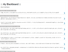 Tablet Screenshot of blackboard.blogspot.com