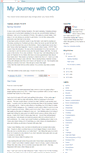 Mobile Screenshot of myjourneywithocd.blogspot.com