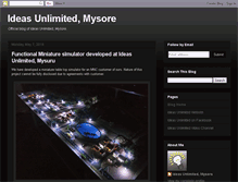 Tablet Screenshot of ideas-unlimited-mysore.blogspot.com