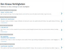 Tablet Screenshot of denkrassaverkligheten.blogspot.com