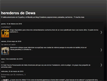 Tablet Screenshot of herederosdedewa.blogspot.com