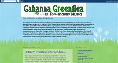 Desktop Screenshot of gahannagreenflea.blogspot.com