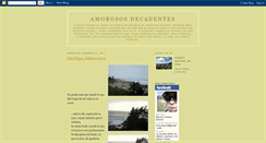 Desktop Screenshot of amorososdecadentes2.blogspot.com