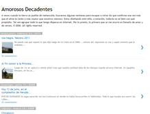 Tablet Screenshot of amorososdecadentes2.blogspot.com