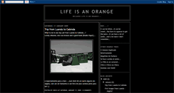 Desktop Screenshot of lifeisanorange.blogspot.com