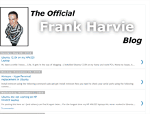 Tablet Screenshot of frankharvie.blogspot.com