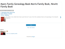 Tablet Screenshot of myersfamilygenealogy.blogspot.com