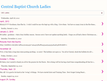 Tablet Screenshot of centralbaptistladies.blogspot.com