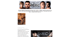 Desktop Screenshot of extremecagefighting.blogspot.com