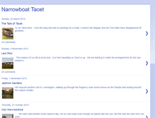 Tablet Screenshot of narrowboattacet.blogspot.com