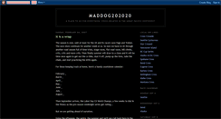 Desktop Screenshot of maddog202020.blogspot.com