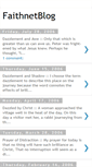 Mobile Screenshot of faithnetblog.blogspot.com