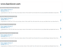 Tablet Screenshot of barelover.blogspot.com